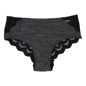 Calcinha maternidade cavada com renda- Love Secret