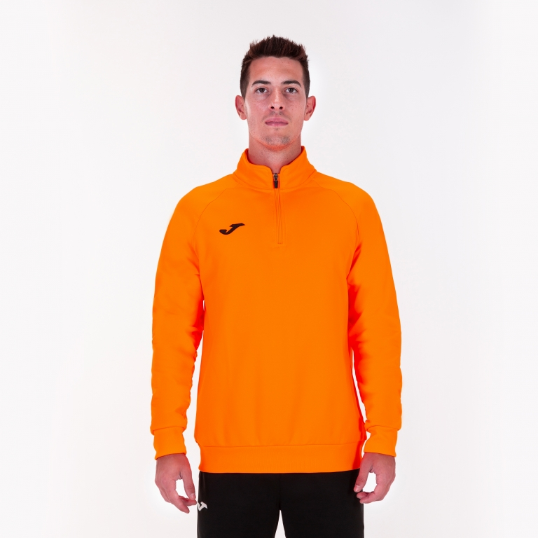 SWEATSHIRT FARAON MEIA ZÍPER LARANJA FLUOR - Image 3