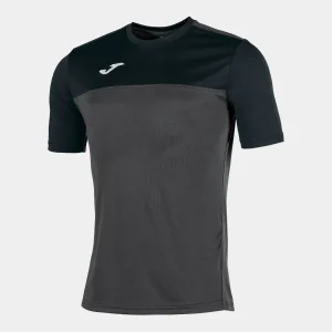 T-SHIRT MANGA CURTA WINNER ANTRACITE PRETO