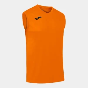 T-SHIRT SEM MANGAS COMBI LARANJA