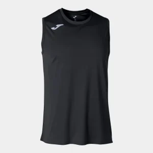 CAMISETA SEM MANGAS COMBI BASKET PRETO