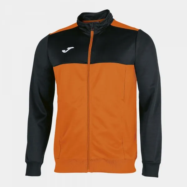 JAQUETA WINNER LARANJA PRETO