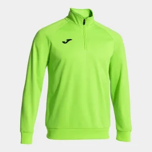 SWEATSHIRT FARAON MEIA ZÍPER VERDE FLUOR