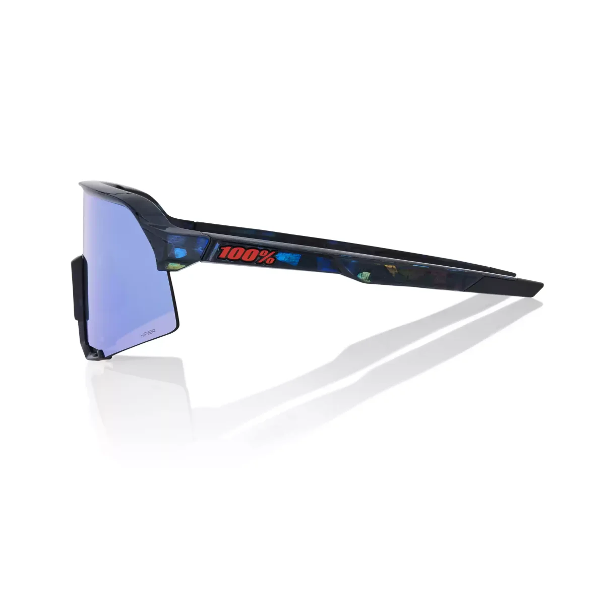 ÓCULOS S3 – BLACK HOLOGRAPHIC – HiPER BLUE MULTILAYER MIRROR LENS - Image 4
