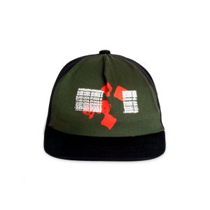 BONE CLASS TRUCKER HAT CLASS ICE STAMP GREEN & BLACK