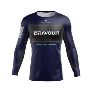 Rashguard Blue Storm