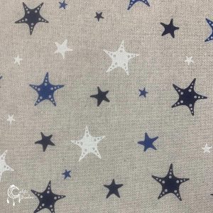 Linho Alentejano Estampado | Marine Starfish