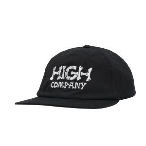 Boné High 6 Company Panel Bones Black