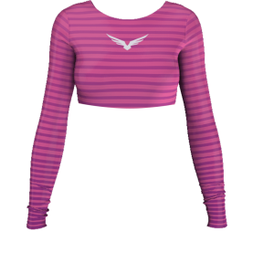 Cropped – Basic Lines Rosa