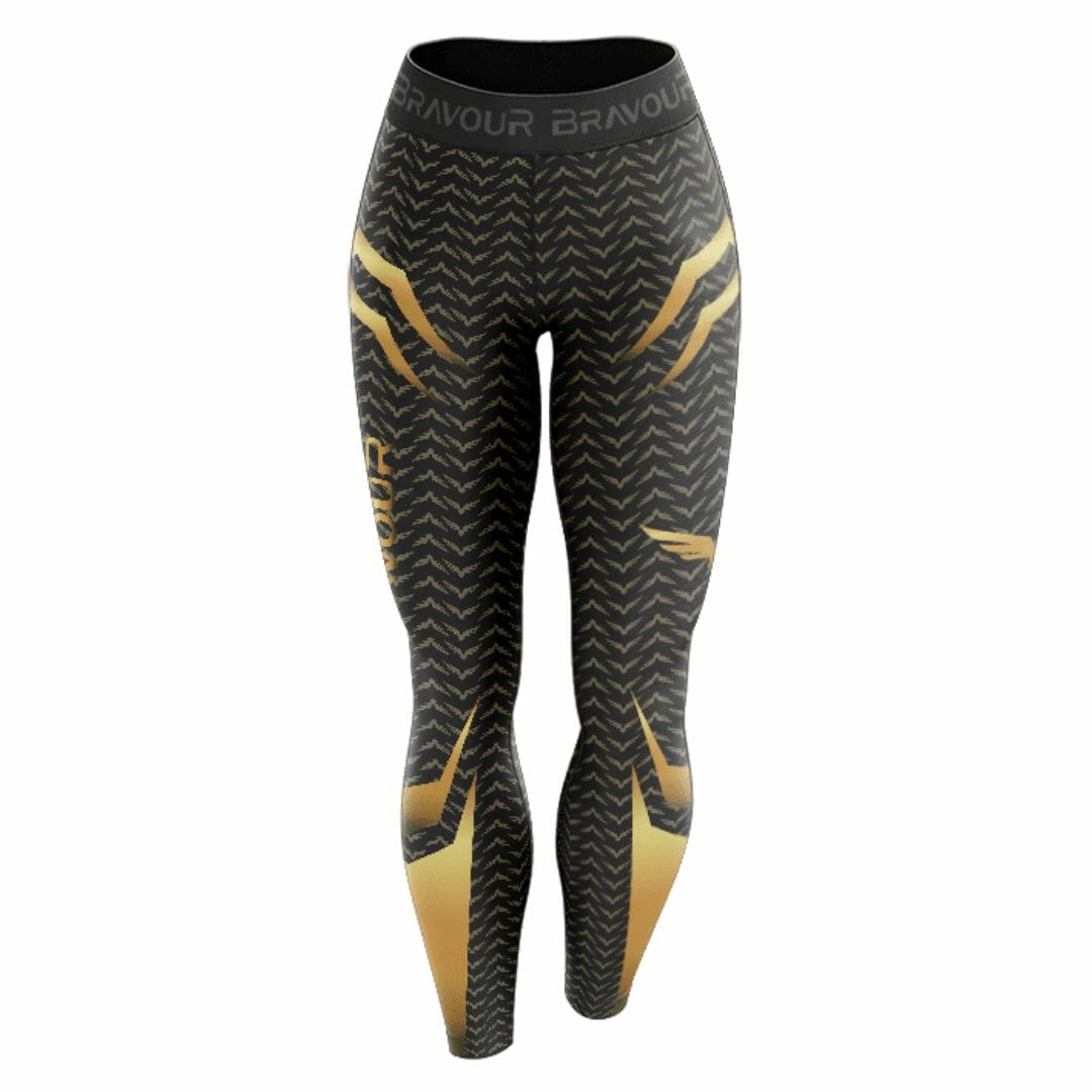 Calça – Classic – Preta/Dourada - Image 2