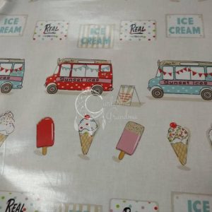 Tecido Plastificado Ice Cream