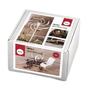 Set Mini Gardening Relax – Decoração Mini Jardins – 6 peças