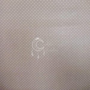 Tecido Plastificado Mate | Básico Pintas – Creme