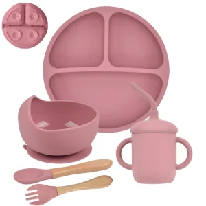 Kit Introdução Alimentar Essencial BPA Free 5 Pcs
