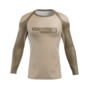Rashguard High Tech Silent Rage Bege