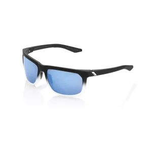 ÓCULOS HAKAN – SOFT TACT BLACK / WHITE FADE – HiPER BLUE MULTILAYER MIRROR LENS