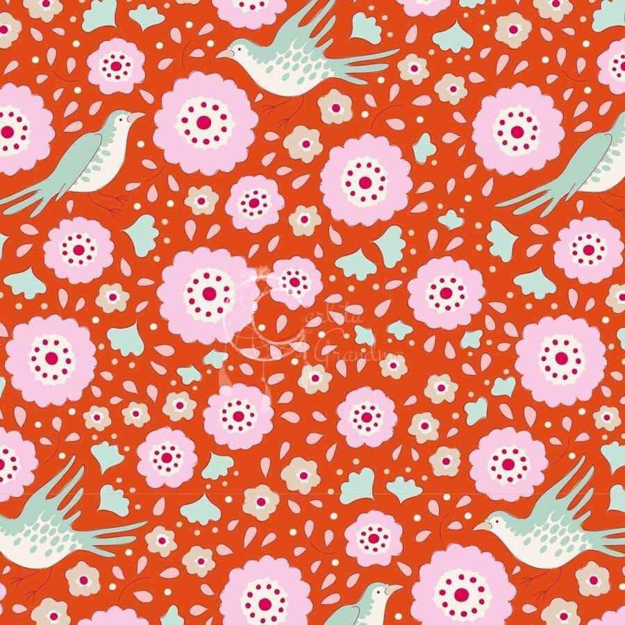 TILDA – Bird Pond Lovebirds Ginger