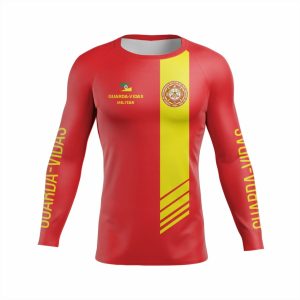 Rashguard Guarda-Vidas Militar RS – Vermelha