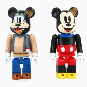Medicom Toy Be@rbrick Mickey Mouse & Goofy 100%
