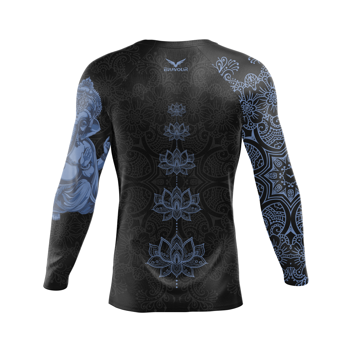 Rashguard Ganesha – Black - Image 3