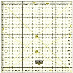 Régua Patchwork | 21,5cmx21,5cm