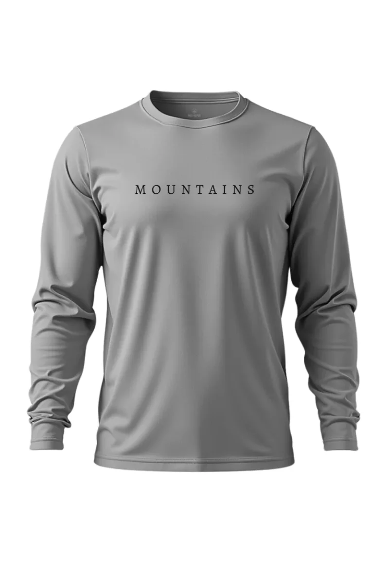 Camiseta Masculina Poliamida UV Manga Longa Mountains - Image 5