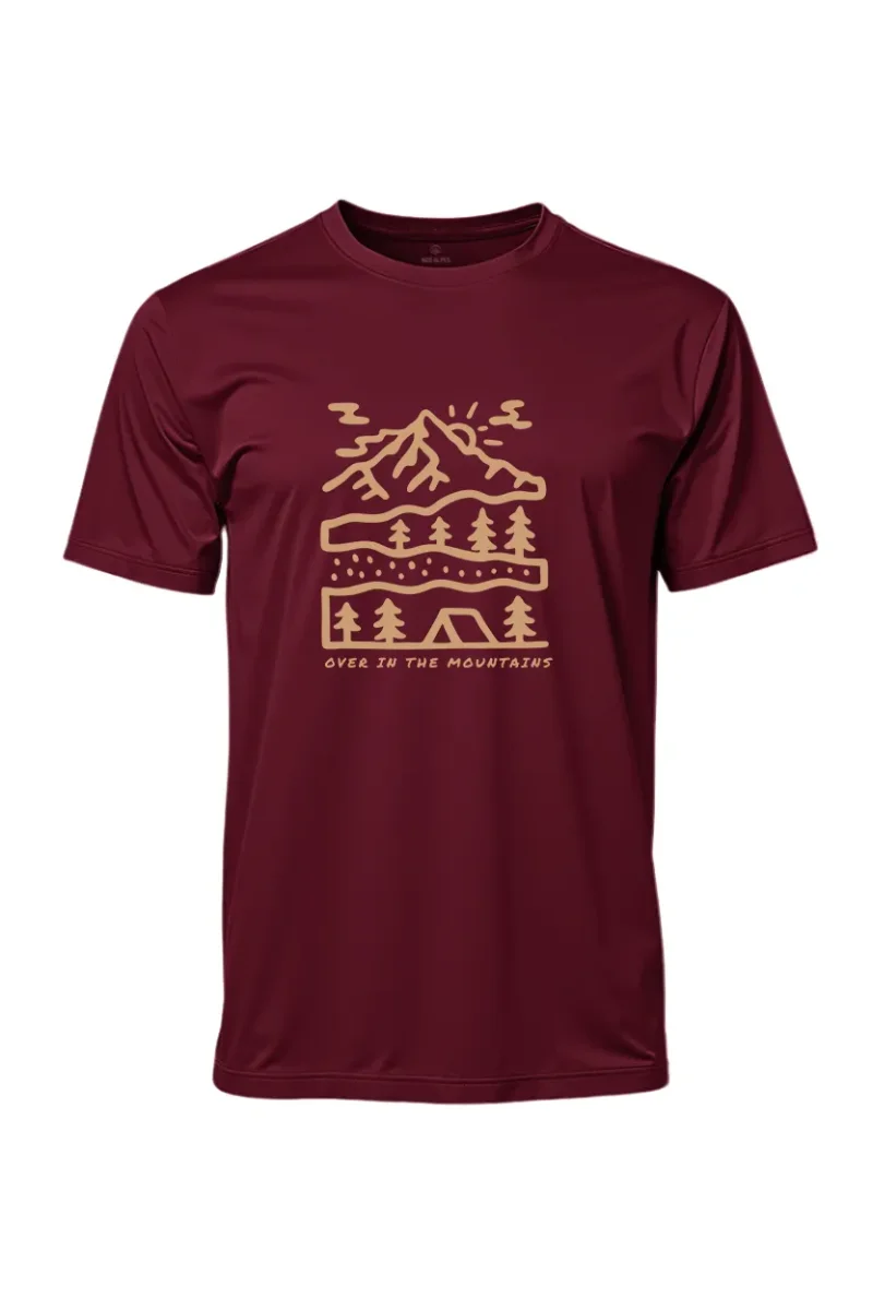 Camiseta Masculina Poliamida UV Over in the Mountains - Image 3