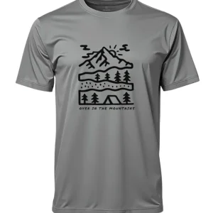 Camiseta Masculina Poliamida UV Over in the Mountains