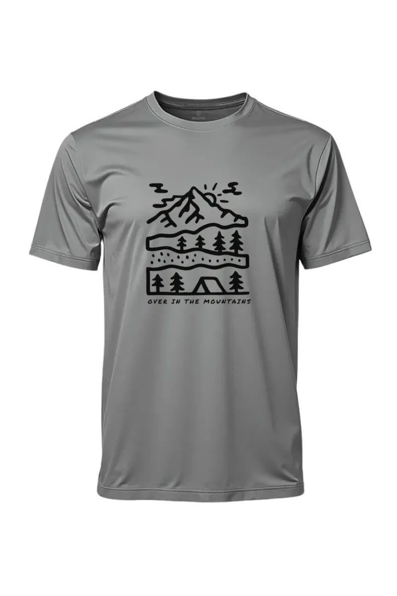 Camiseta Masculina Poliamida UV Over in the Mountains - Image 2