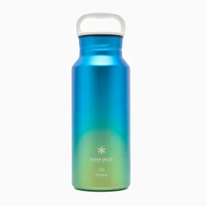 Garrafa Snow Peak Recycled Titanium Aurora