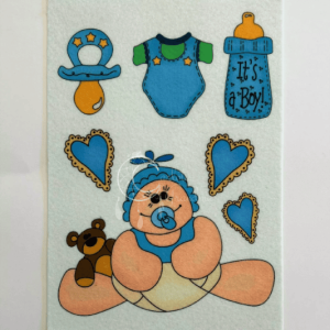 Feltro Decor Placa A5 | It´s a Boy