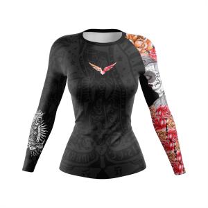 Rashguard Feminina Mexican Preta