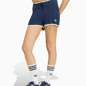 Calções Slim adidas Originals Cable Knit para mulher