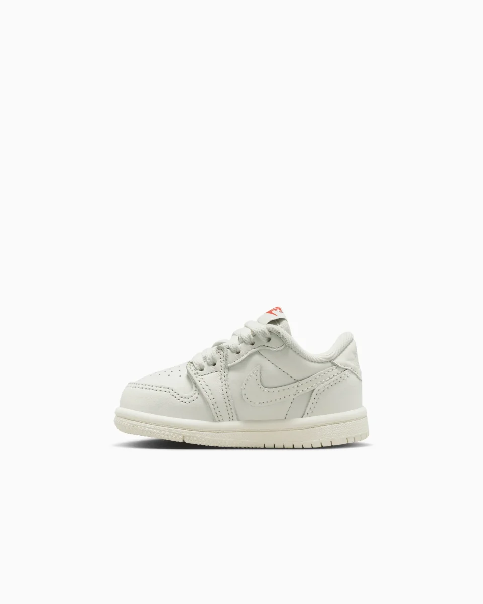Air Jordan 1 Retro Low OG "Sail and University Red" (TD) - Image 4
