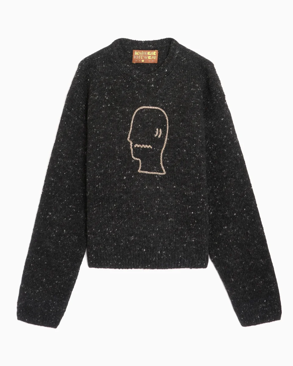 Camisola Brain Dead Logohead para homem - Image 2