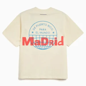 T-Shirt com gráfico Oversize adidas Originals x Bad Bunny DtMF Tour Merch "Madrid" Heavyweight Unisexo