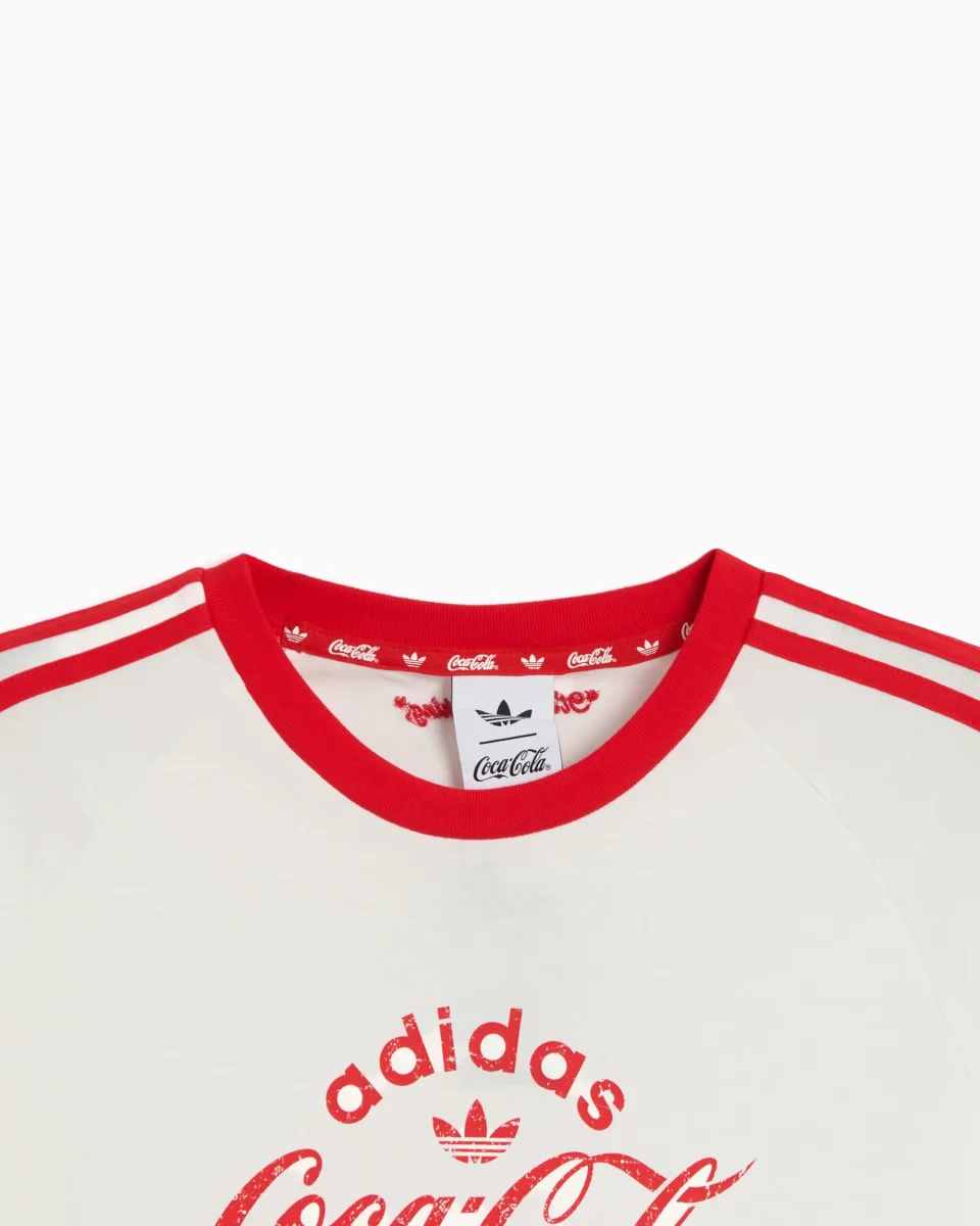 T-Shirt com logótipo adidas Originals x Coca-Cola Cali para homem - Image 5