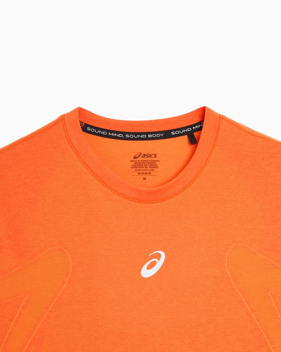 T-Shirt com logótipo ASICS Road Seamless para homem - Image 3